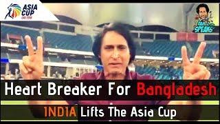 Heartbreaker for Bangladesh  India lifts Asia Cup 2018