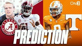 Tennessee Vols vs Alabama Crimson Tide PREDICTION & Preview  Josh Heupel vs Kalen DeBoer