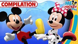 Mickey Mouse Summer Fun ️  Me & Mickey  30 Minute Compilation   @disneyjunior