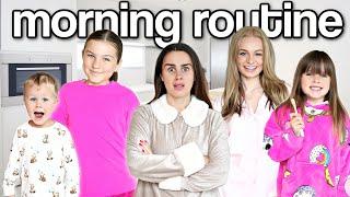 Our Family’s CRAZY New Morning Routine *4 Kids*  Family Fizz
