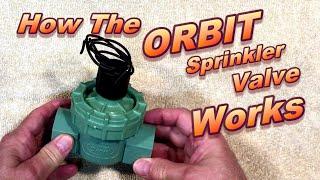 How an ORBIT Jar-Top Sprinkler Valve Works