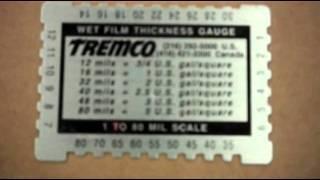 12 - Utilizing a Wet Film Thickness Gauge