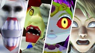 Evolution of Creepy Moments in Zelda Games 1993-2021