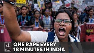 Angry protests over safety of women in India