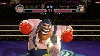 Punch-Out Title Defense Boss # 6 Bear Hugger Rematch
