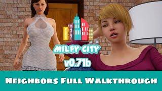 Milfy City v0.71b Neighbors Full Walkthrough