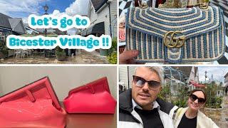 Bicester Village Vlog  What’s new  Huge designer discounts  Gucci Versace & more