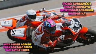 Drama Baru‼️Perseteruan Antara Veda Dan Adenata Di Pertamina Mandalika Racing Series 