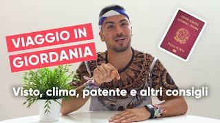 VIAGGIO IN GIORDANIA 8 COSE DA SAPERE prima di partire