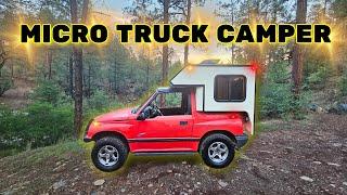 TOUR MY MICRO TRUCK CAMPER Worlds Smallest