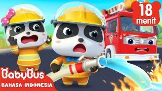 Truk Pemadam Kebakarannya Datang  Lagu Kendaraan Anak  Lagu Anak-anak  BabyBus Bahasa Indonesia