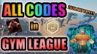 *2024 JULY LATEST* All available codes in GYM LEAGUE 