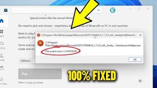 File system Error 2147416359  2015294512 in Windows 11  10 - How To Fix Game Not Launching 