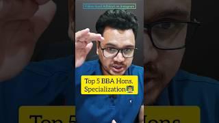 Top 5 BBA Specialization in India  Best BBA Field  By Sunil Adhikari #shorts #shortsvideo