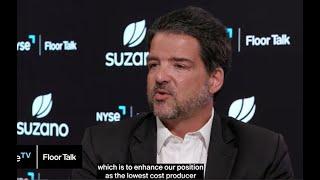 Marcelo Bacci CFO of Suzano discusses its largest investment cycle in its 100-year history