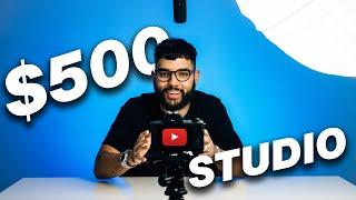 Best Budget YouTube Studio Setup for Beginners Under $500