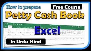 how to prepare petty cash book in excel  petty cash book concept  petty cash book  petty cash 1