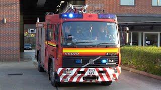 Guildford Fire Station S22  Volvo Saxon S22P1  turnout X3 - Surrey Fire & Rescue Service