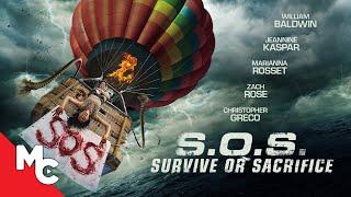 S.O.S. Survive Or Sacrifice  Full Movie  Action Adventure  William Baldwin