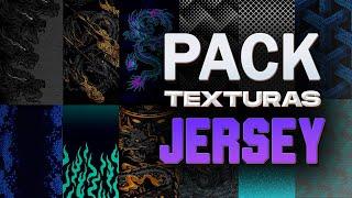 PACK DE TEXTURAS PARA MOCKUP  JERSEY PATTER BACKGROUND DESIGN PCMOBILE PS TOUCH - PHOTOSHOP