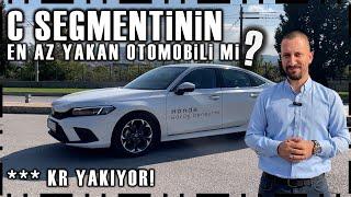 YAKIT TASARRUFUNDA HER MODELE KAFA TUTUYOR   HONDA CIVIC ECO 2023