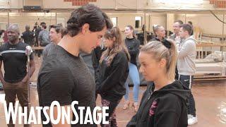 Dirty Dancing at the Dominion Theatre  In rehearsal
