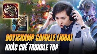 BOY1CHAMP CAMILLE LIUBAI KHẮC CHẾ HOÀN TOÀN TRUNDLE ĐƯỜNG TRÊN FARM 20 MẠNG GÁNH TEAM CỰC GẮT