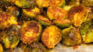 GARLIC ROASTED BRUSSELS SPROUTS  Brown Girls Kitchen 