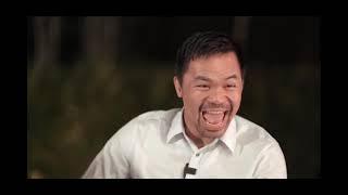 Manny Pacquiao laughing