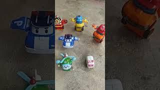 mainan robot cart poly