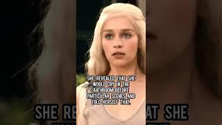 Emilia Clarke Regrets Filming This Scene #shorts