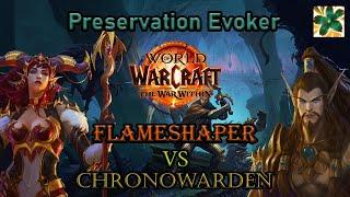Preservation Evoker in War Within Alpha Chronowarden vs Flameshaper First Look