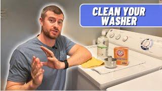 How to Clean Your Washing Machine Get Rid of The Smell