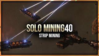 Eve Online - Strip Mining - Solo Mining - Episode 40