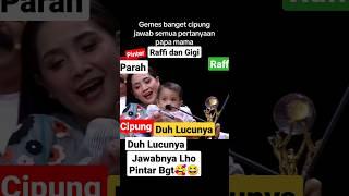 CIPUNG SHOW SABET PENGHARGAAN ANAK RAFFI GIGI INI JELAS MENANG LUCUNYA GA MAIN MAIN  Gemes #cipung