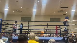 First amateur boxing fight @175 lbs 1st round KO