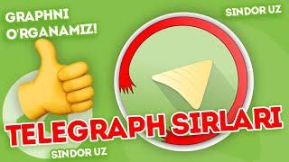 #1 Telegraphni Organamiz 1-qism  Graph Messenger  Telegraph sirlari  TGraphUz