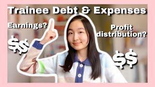 TraineeIdol Debt & Expenses - How much are idolstrainees paid? Profit distribution? Part 1