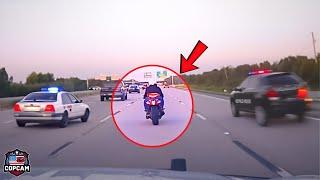 Tragic Shocking And Devastating High-Speed Motorcycle Police Chases Caught on Dashcam