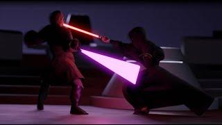 Mace Windu vs Palpatine  Animated Fan Film