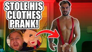 STOLE ALL HIS CLOTHES HOTEL PRANK