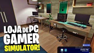 NOVO SIMULADOR de CONSERTOS E VENDAS DE PC GAMER - PC Building Simulator 2