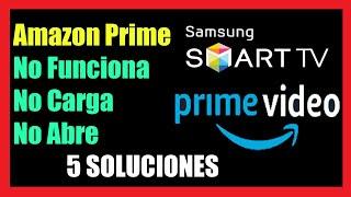 Error Amazon Prime Vídeo No Funciona No Carga No Abre en SMART TV I 5 Soluciones 2024