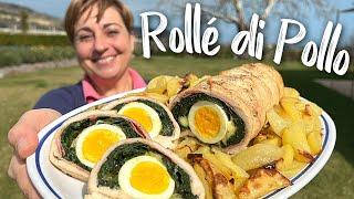CHICKEN ROLLÈ Easy Recipe - Homemade by Benedetta