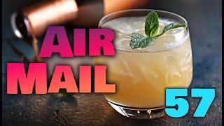 Airmail Cocktail - Ein spritziger Klassiker mit Rum Honig & Schaumwein