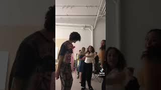 Omar Rudberg Frida Argento Malte Gårdinger and Nikita Uggla dancing on TikTok