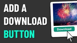 Easily Add a Download Button to Your Websites - HTML CSS & JavaScript Tutorial