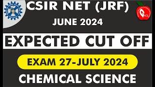 Csir Net-Jrf Chemical Science Expected Cut off  Cutoff Analysis Chemistry csir net gate #jbsir