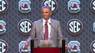 Shane Beamer talks South Carolina football offseason at SEC Media Days FULL  SEC Network