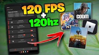 120 FPS + 120 Hz Refresh Rate feels   No-Root  Best for All Games